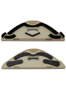 Sottospazzola Comby Setole e Feltro Kualiti Compatibile VK130 VK131