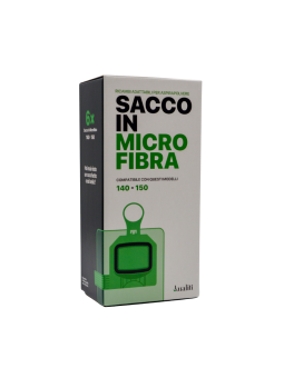 Sacchetti Aspirapolvere Microfibra Kualiti Alta Filtrazione Compatibili VK140 VK150 6 Pezzi